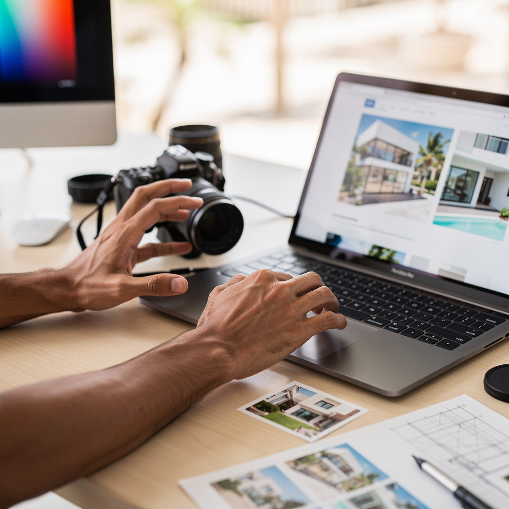 WOLFART Team Real Estate Photography integrated visual marketing solutions combining professional photography and web design services in Hurghada