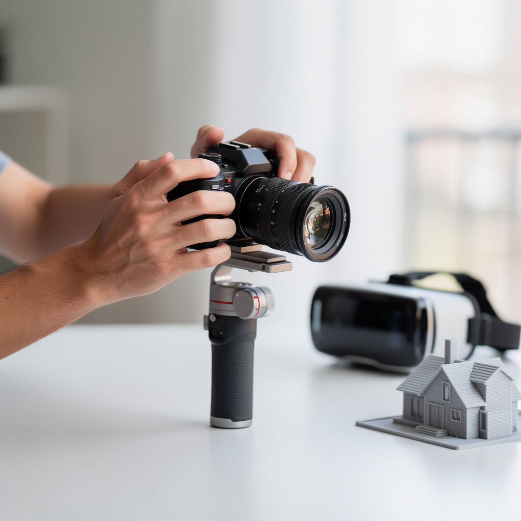 WOLFART Team Real Estate Photography professional video production services showing drone footage and virtual tour capabilities